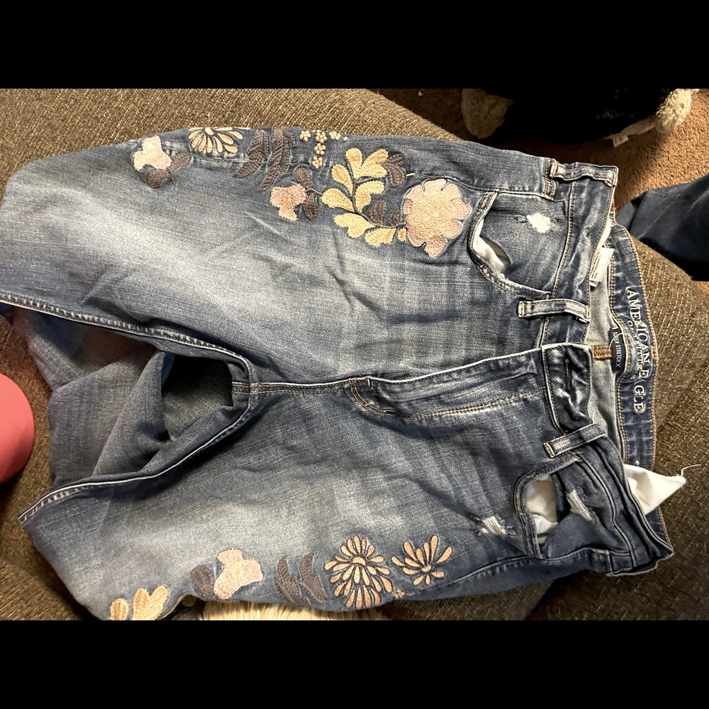 American Eagle High Rise Skinny Jeans
